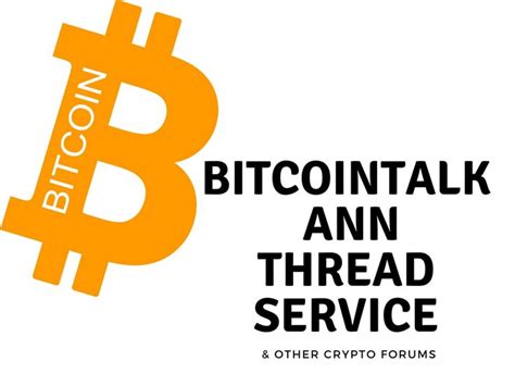 Bitcointalk services